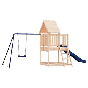 vidaXL Set da Gioco da Esterno in Legno Massello di Pino