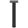 vidaXL Gambe per Tavolino da Caff&egrave; 4 pz Nere 42-44 cm Acciaio