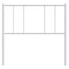vidaXL Testiera in Metallo Bianco 90 cm
