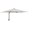 vidaXL Ombrello da giardino Sabbia 248,5 x 247,5 x 160 cm