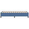 vidaXL Letto a molle Blu 100 x 200 cm Velluto