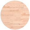 vidaXL Piano per Tavolo &Oslash;40x1,5 cm Rotondo in Legno Massello di Faggio