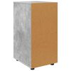 vidaXL Armadio Grigio cemento 40 x 48 x 81 cm Legno multistrato