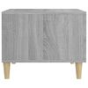 vidaXL Tavolino da Salotto Grigio Sonoma 50x50x40 cm Legno Multistrato