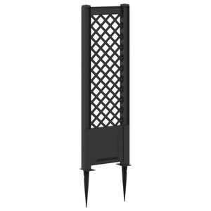 vidaXL Trellis con Punta PP Antracite