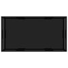 322903 vidaXL Coffee Table Black 120x60x35 cm Tempered Glass