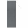 vidaXL Tendaggi a veneziana Grigio Scuro 175 x 60 cm Alluminio