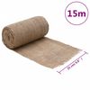 vidaXL Rotolo in Iuta 0,25x15 m 100% Iuta 200 gsm