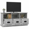 vidaXL Mobile per TV Grigio Cemento 100x35x50 cm in Legno Multistrato
