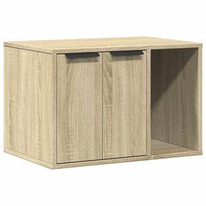 vidaXL Recinto Lettiera Gatti Rovere Sonoma 60x40x40 cm in Truciolato