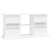 vidaXL Supporto per Acquario 121x41x58 cm in Legno Multistrato Bianco
