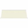 vidaXL Tenda da Sole Retrattile Crema 350x150 cm in Tessuto e Acciaio