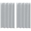 vidaXL Tenda in Velo 2 pz Grigio scuro 175 x 140 cm Poliestere