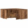 vidaXL Mobile Angolare Legno Antico 160x40x45 cm in Truciolato