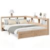 vidaXL Letto Libreria senza Materasso 140x200 cm in Legno di Pino