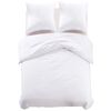 vidaXL Set Copripiumino Bianco 200x220/60x70 cm