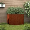 vidaXL Fioriera 62x47x46 cm Acciaio Corten