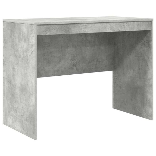 vidaXL Scrivania Grigio cemento 100 x 50 x 76 cm