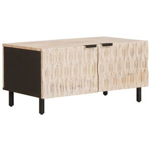vidaXL Tavolino da salotto Bianco 80 x 50 x 40 cm