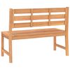 vidaXL Panchina da Giardino 114 cm in Legno Massello di Teak
