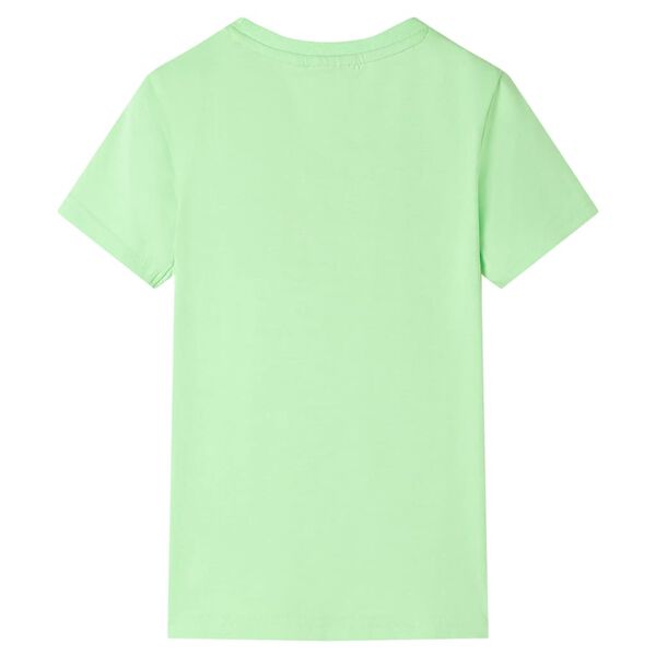 Maglietta per Bambini Verde Neon 128