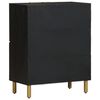 vidaXL Credenza Nera 60x33x75 cm in Legno Multistrato