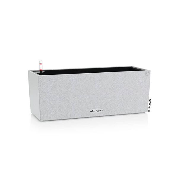 LECHUZA Fioriera BALCONERA Stone 50 ALL-IN-ONE Quarzo Bianco