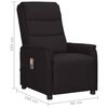 vidaXL Poltrona Alzapersona Massaggiante Nera in Similpelle