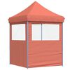 vidaXL Tenda Party Terracotta 200 x 200 x 306 cm Tessuto Oxford