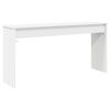 vidaXL Supporto per Tastiera Bianco 130 x 32 x 64 cm Legno multistrato