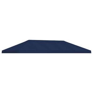 vidaXL Copertura Tenda Gazebo 6 x 3 m Blu Poliestere 190