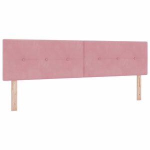 vidaXL Testiera Rosa 180 cm Velluto