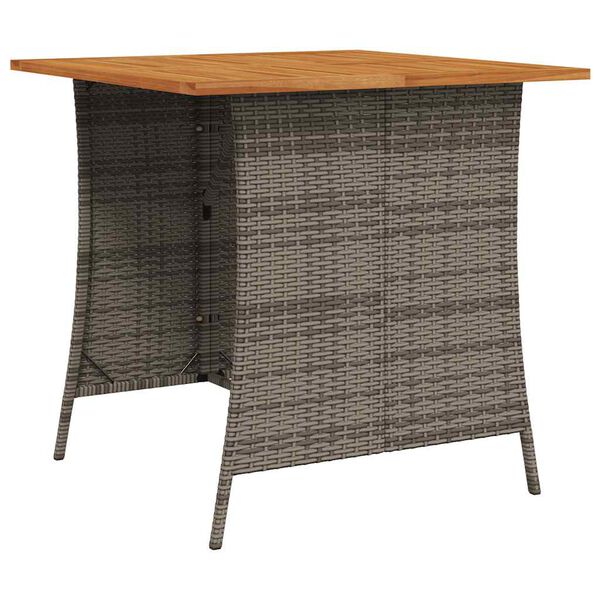 vidaXL Set Divani da Giardino 6 pz con Cuscini a Forma di L Polyrattan