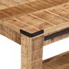 vidaXL Tavolo Consolle 100x35x75 cm in Legno Massello di Mango