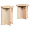 vidaXL Tavolino da salotto 2 pcs Naturale