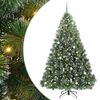 vidaXL Albero di Natale artificiale con 300 LED Verde 240 cm PE e PVC