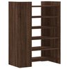 vidaXL Scarpiera Rovere Marrone 74,5x37,5x100 cm in Legno Multistrato
