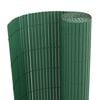 vidaXL Recinzione da Giardino Bifacciale Verde 1,8x3 m in PVC