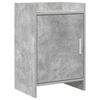 vidaXL Comodini Grigio Cemento 40 x 30 x 60 cm Legno ingegnerizzato