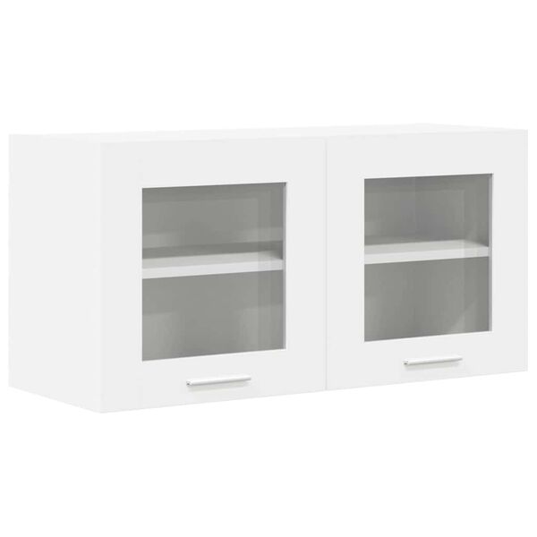vidaXL Armadio pensile Bianco 80 x 31 x 40 cm Legno multistrato