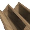 vidaXL Scaffale per riviste Rovere artigianale 65 x 53 x 28,5 cm
