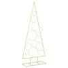 vidaXL Albero di Natale in Metallo con Supporto Circolare KUOPIO