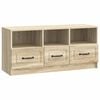 vidaXL Mobile TV Rovere Sonoma 102 x 34,5 x 47 cm Legno ingegnerizzato