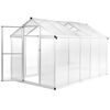 vidaXL Serra in Alluminio 302x190x195 cm 11,19 m&sup3;