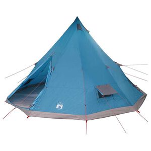 vidaXL Tenda Tipi con tetto Blu 560 x 560 x 300 cm taffet&agrave;