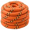 vidaXL Corda da Barca 3 mm 10 m Arancione