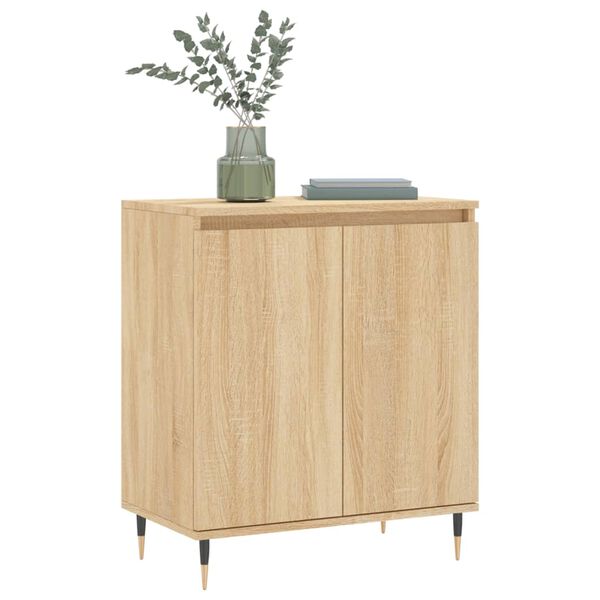 vidaXL Credenza Rovere Sonoma 60x35x70 cm in Legno Multistrato