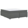 vidaXL Struttura del letto Grigio scuro 180 x 200 cm Tessuto