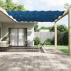 vidaXL Paravento Verticale Blu 140x420 cm in Tessuto Oxford