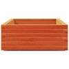 vidaXL Fioriera Giardino Marrone Cera 110x60x26,5 cm Legno di Pino
